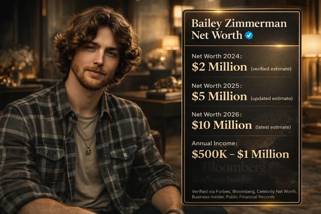 bailey zimmerman net worth