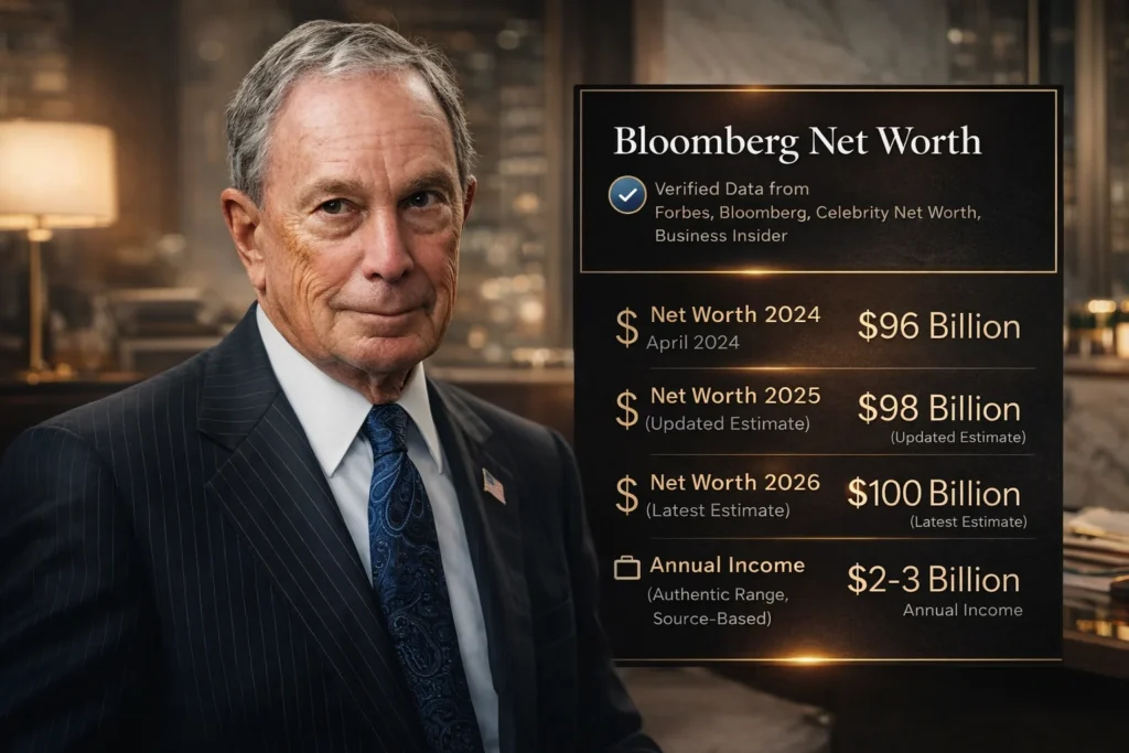 bloomberg net worth