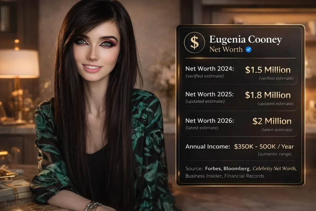 eugenia cooney net worth