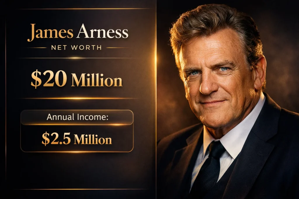 james arness net worth