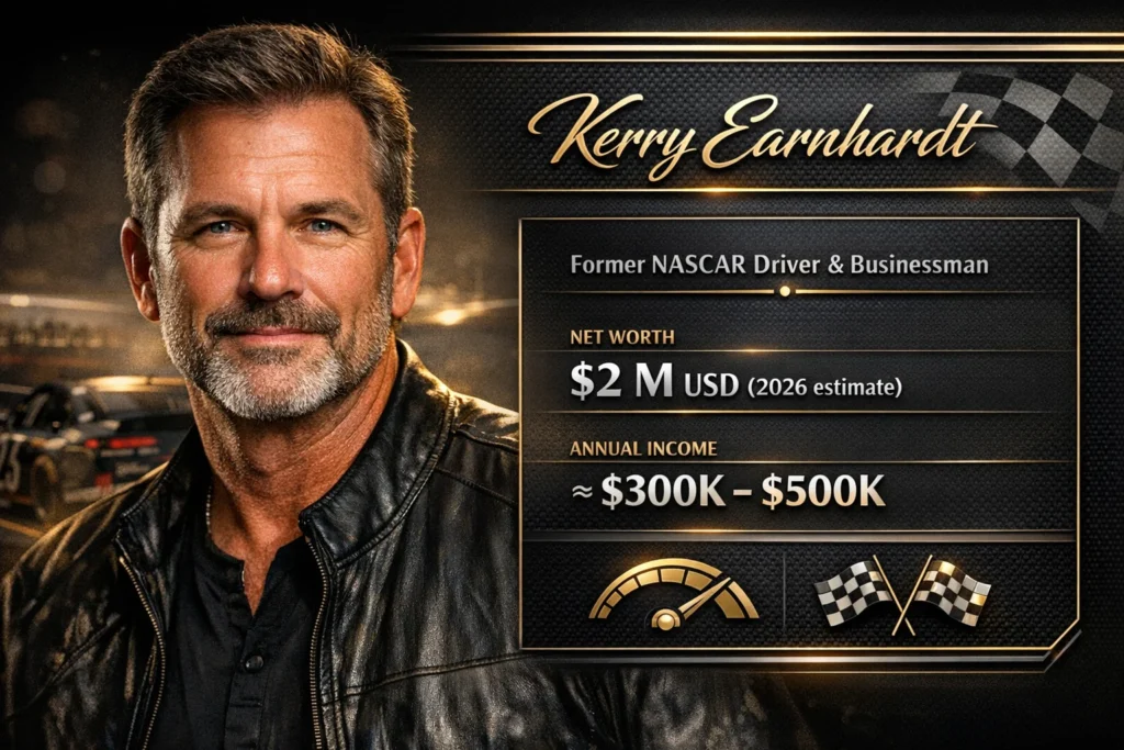 kerry earnhardt net worth