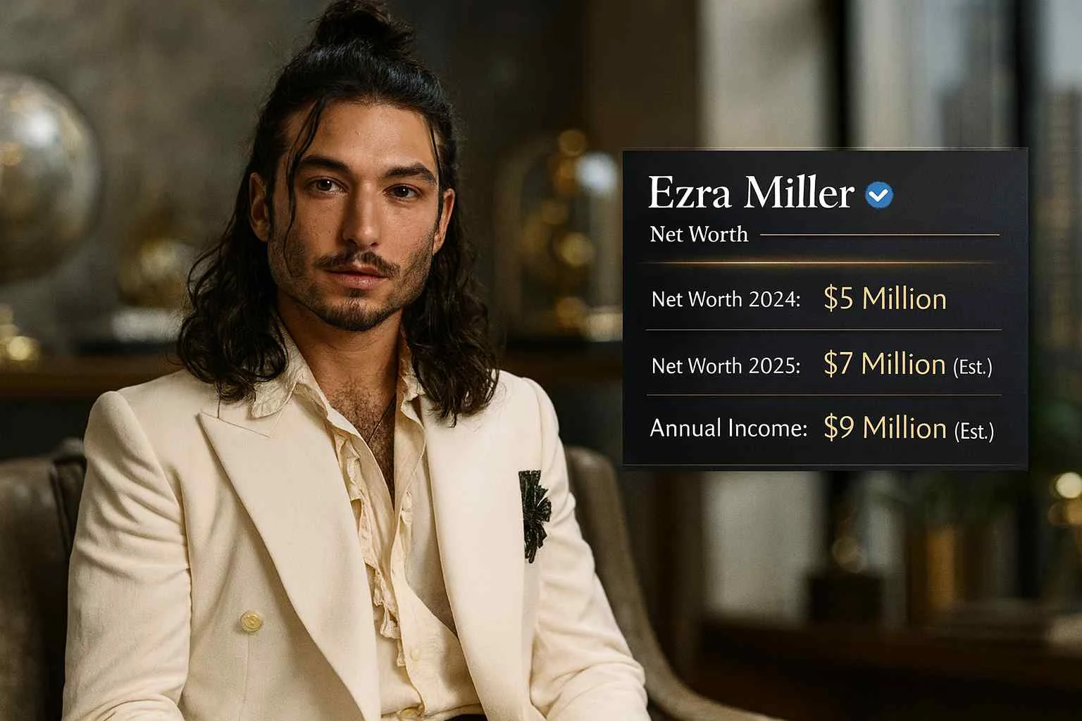 ezra miller net worth