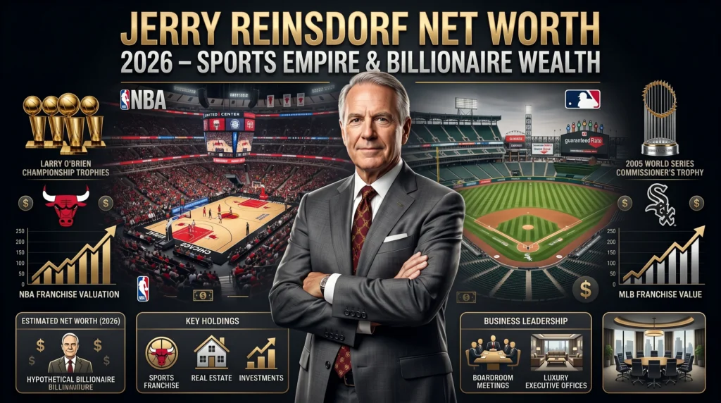 Jerry Reinsdorf Net Worth 2026 – Sports Empire & Wealth