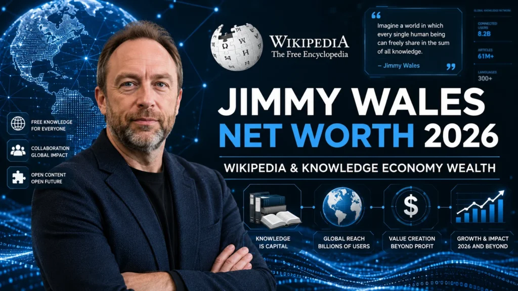 Jimmy Wales Net Worth 2026 – Wikipedia, Income & Wealth