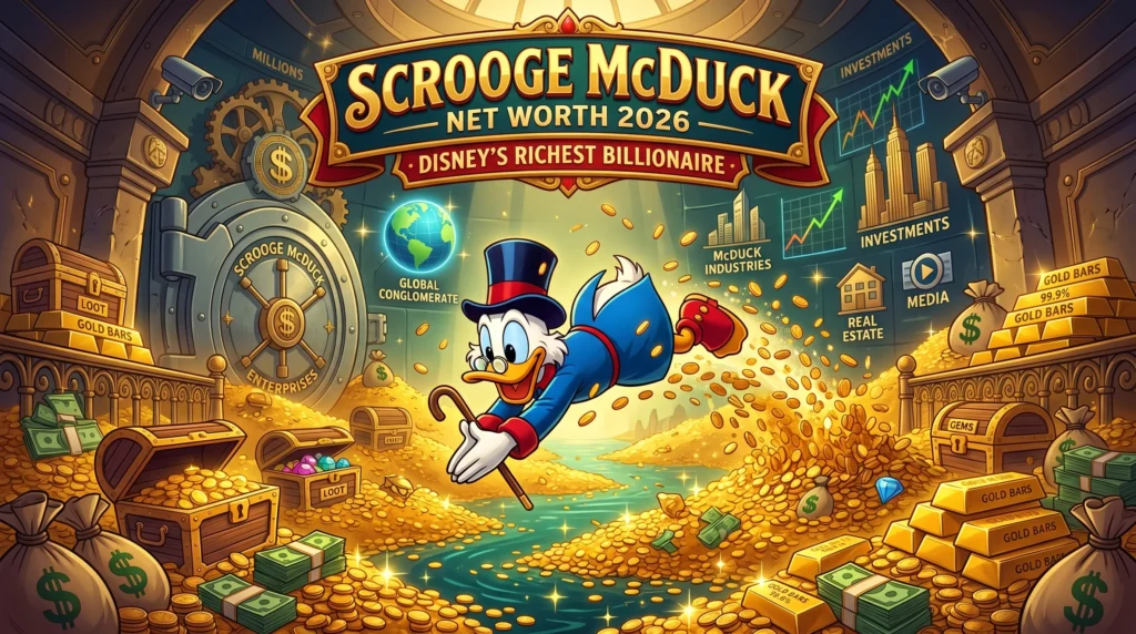 Scrooge McDuck Net Worth 2026 – Disney’s Richest Duck